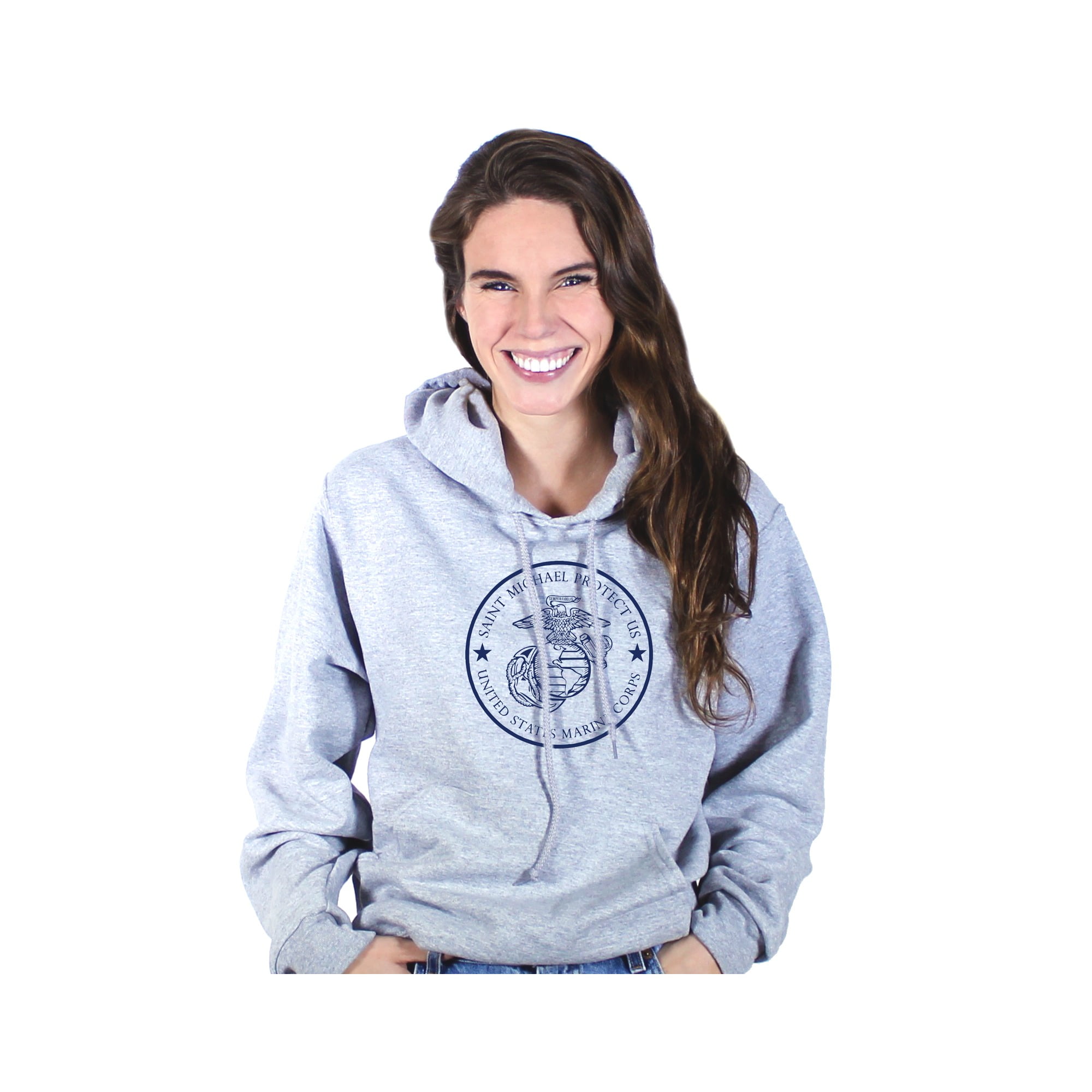 Always Loyal Semper Fi Adult Hooded Sweatshirt