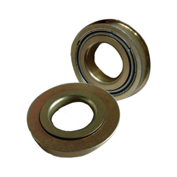 Heavy Duty Ultra-Life Garage Door Radial 1" ID X 2" OD Bearing 900 lb. (2 pack)