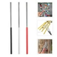 thumbnail image 3 of Shisuyan 3pcs Practical Triangle Alloy Strikers Set For Different Sounds Triangle Alloy Mallets Percussion Instrument Accessory Percussion Sticks, 3 of 8