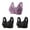Purple, variant on Plus Size Bras wireless bras with support and lift Comfortable Lace Breathable Bra Underwear No Rims