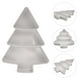 thumbnail image 5 of Forma creativa de árbol de Navidad Placa de fruta Nueces de plástico para el plástico para la bandeja de servir plato portátil de plato (gris), 5 of 7