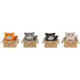 thumbnail image 1 of Ensemble de 4 Pcs Maison de Poupée Miniature Bonsaï Artisanat Jardin Féerique Décoration Chats Mignons, 1 of 9