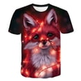 thumbnail image 1 of Encantadora camiseta de gato lindo, ropa para niños, camisetas de manga corta de verano para niñas, camisetas para niños, ropa de gato, camisetas para adolescentes, camisetas de gato 12M Gao Jinjia LED, 1 of 2