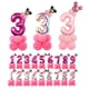 thumbnail image 2 of Juego de 14 globos de aluminio de Minnie rosa de Disney, regalos de cumpleaños para niñas, decoraciones para fiestas, edad 1, 2, 3, 4, 5, 6, 7, 8, 9, suministros para globos con números, 2 of 5