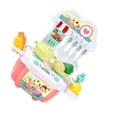 thumbnail image 1 of SHOWERORO Mini Kitchen Toy Set 1 Set for Toddlers in Multi Colors Featuring Role Play and Pretend Kitchen Appliances, 1 of 8