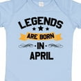 thumbnail image 4 of Inktastic Legends Are Born in April Boys or Girls Baby Bodysuit, 4 of 5