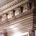 thumbnail image 5 of 2 3/8"H x 2 1/4"P x 3 1/4"F x 94 1/2"L Lanarkshire Carved Wood Crown Moulding, Alder, 5 of 5