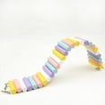 thumbnail image 1 of Bridge Wood Hamster Arch Bridge Bendable Colorful Small Animal Climbing Ladder for Hamsters Mice Rabbits, 1 of 5
