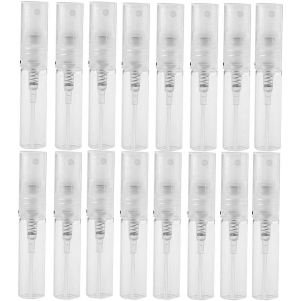 60PCS Mini Refillable Clear Plastic Spray Bottle Portable Cute Perfume
