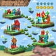 thumbnail image 3 of Bloques magnéticos GraceDuck 150 PCS Adventure Game Castle, 3 of 6