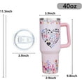 thumbnail image 6 of Nurse Tumbler Nurse Gifts for Women - Nurse Appreciation Gifts Nurses Week Gifts for Female Male Nurse、 New Nurses、 NICU Nurse、 RN、 LPN, 40oz Nurse Tumbler with Handle and Straw, 6 of 6