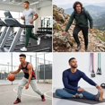 thumbnail image 6 of Winter Fleece Men's Athletic Joggers with Pocket, Drawstring, and Elastic Bottom Warm Sweatpants for Men, 6 of 7