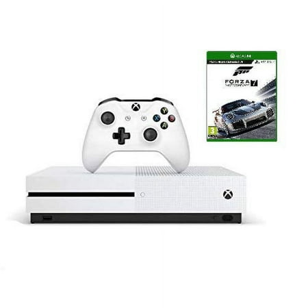 Restored Microsoft Xbox One S 1TB Video Game Console And Forza 7 Motorsport Bundle (Refurbished)