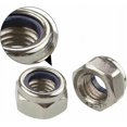thumbnail image 4 of Hex Nuts Set, 304 Stainless Steel Assortment Kit for Machinery Industry, Self-Locking Nylon Lock Nuts, Wide Application in Furniture, Electronics, DIN985 Specifications, 4 of 5