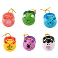 thumbnail image 1 of Esquirla 6 Pieces Animal Finger Castanets Musical Instruments Percussion Wood for Boys Girls, 1 of 7