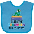 thumbnail image 3 of Inktastic Future Bookworm Like My Mommy Boys or Girls Baby Bib, 3 of 4