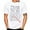 White, variant on EQWLJWE Think Outside The Box Print Shirts for Men Round Neck Tops Creative Motivational Quote T-Shirt