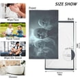 thumbnail image 5 of Coolnut Towels Set of 2 Immortal Beings Print for Bathroom Kitchen Travel 16×28 inch, Cotton Bath Towels Lightweight Quickdry for Bathroom Ktichen Travel SPA Gym, 5 of 6