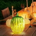 thumbnail image 6 of Twfbrm Mercury Glass Pumpkin Lights with Timer, Halloween Decorations 7.7 Inch Glowing Pumpkins Figurine Battery Operated LED Pumpkin Lamp Fall Thanksgiving Decorative Lights for Table Centerpiece, 6 of 6