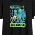 thumbnail image 3 of Monsters Inc. - We Scare Because We Care  - Women's Oversized T-Shirt, 3 of 5
