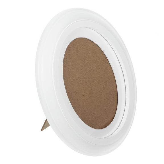 FOMIYES WORGEOUS Wooden Oval Picture Frame Decorative Photo Display Frame