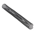 thumbnail image 1 of Spiral Binding Coil, Spiral Binding Spine PVC Plastic 4:1 Pitch 360 Degree Rotation 48 Teeth 30PCS  for Engineers Files, 1 of 8