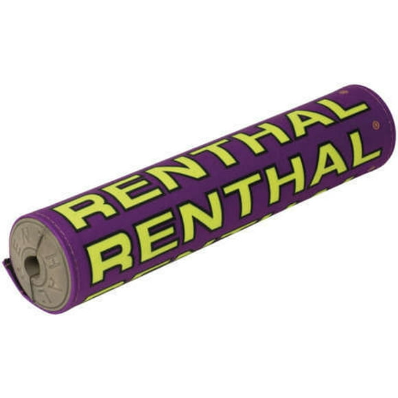 Renthal Vintage SX Crossbar Pad, Purple/Yellow