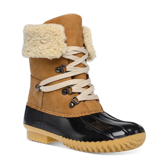 DV By Dolce Vita Womens Ulito Faux Suede Faux Fur Lined Winter & Snow Boots