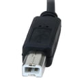 thumbnail image 2 of Cable USB A-B para impresora M/M de 1,8 m compatible con USB 1.1, 2 of 2