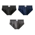 thumbnail image 2 of Fancifize Mens Briefs 3 Pack- Soft Cotton Underwear with Supportive Contour Pouch Moisture-Wicking Breathable Underwear for Everyday Wear, 2 of 9