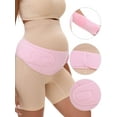 thumbnail image 3 of Unique Bargains Maternity Belly Bands Soft and Breathable Pregnancy Support Band XL Pink, 3 of 6