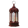 thumbnail image 1 of Eid Mubarak LED Lanterns Retro Hexagonal Glass Lights Decorations for Home Ramadan Muslim Islamic Festival Party, 1 of 5