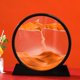 thumbnail image 1 of Imagen de Arte de arena móvil 3D, cristal redondo, paisaje de arena de aguas profundas, artesanía de arena movediza, pintura de arena corriente, regalo de decoración del hogar de oficina, 1 of 4