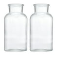 thumbnail image 1 of OULII 2 Pcs Bouteilles en Verre Décoratives Rangement en Verre Transparent, 1 of 8