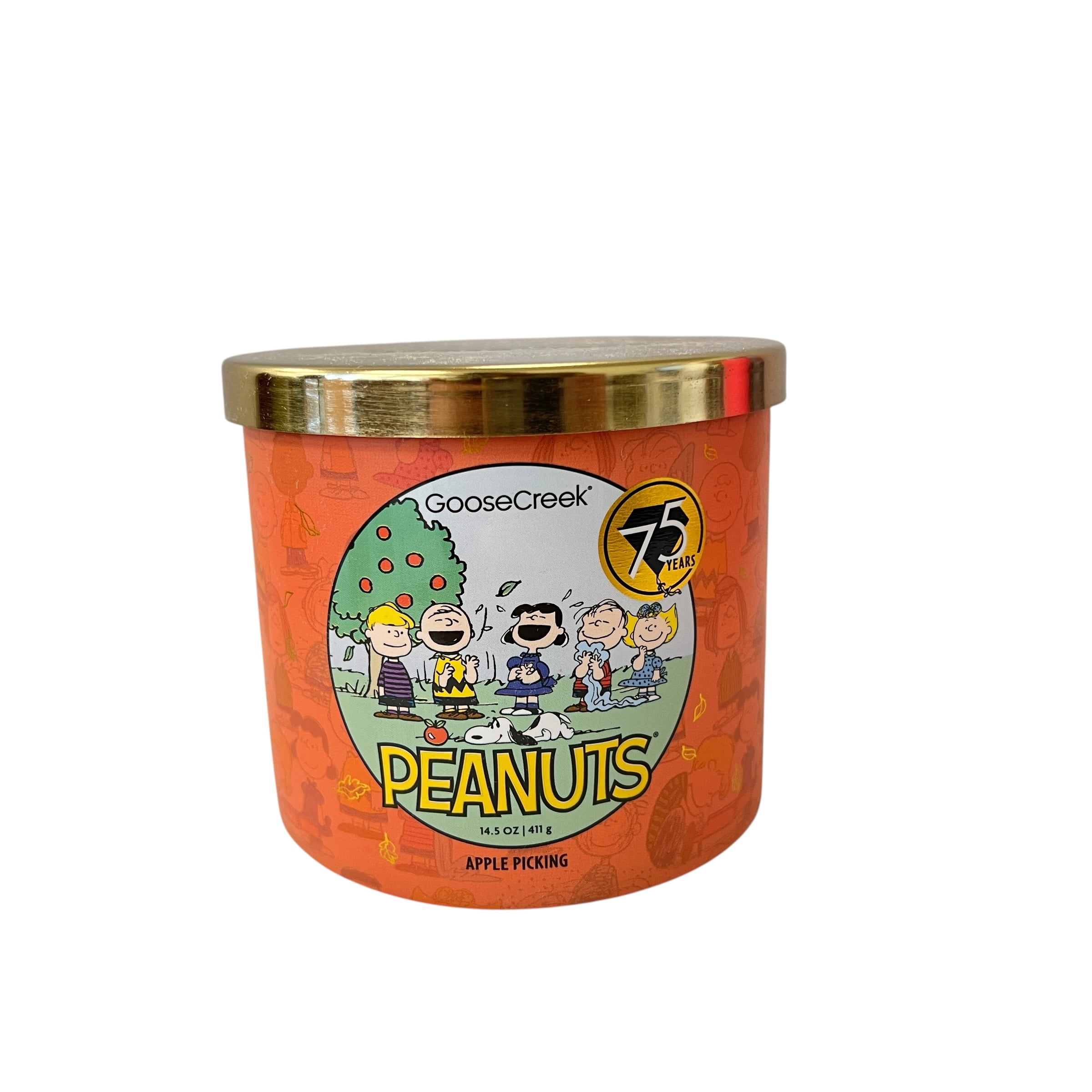 Goose Creek Apple Picking Scented 3 Wick Candle 14.5 oz