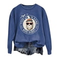 thumbnail image 1 of VBARHMQRT Sweat à Capuche Surdimensionné pour Femmes Mode Specterprint Manches Longues Col Rond 6, 1 of 3
