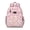 Pink-90, variant on Exotic Palm Tree Waterproof Travel Backpack - Durable Book Bag with Chest Strap & Adjustable Straps for Commuters
