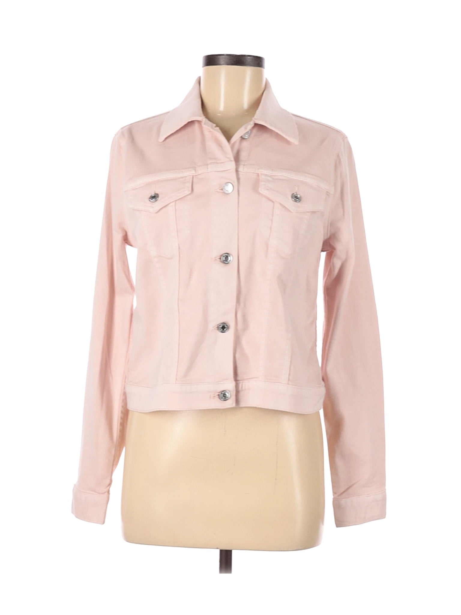 michael kors pink denim jacket