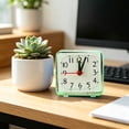 Transparent Silent Clock battery operated for bedroom dorm minimalist ...