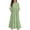 #A19-Green, variant on Abcomgle Summer Dress for Girls 14-16 Casual A-Line 3/4 Sleeve Girls Long Dresses Vintage Floral Print Crew Neck Sundresses Tiered Dresses with Pockets,13-14 Years Beige