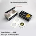 thumbnail image 1 of 50pcs Porta monedas de cartón Mega Surtido Caja de de monedas para almacenamiento de monedas 31.5mm Hugo monedero de cartón, 1 of 10