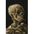 thumbnail image 2 of Skull of a Skeleton with Burning Cigarette by Vincent van Gogh Canvas Wall Poster, 22.375" x 34", 2 of 4