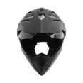thumbnail image 2 of TCMT DOT Motorcross Full Face Helmet Flip up Dual visor Adult Motorcycle Helmet for Atv Offroad Street Dirt Bike Black XXL Size, 2 of 10