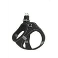 thumbnail image 2 of Flmtop Traction Rope Reflective Breathable Nylon Pet Vest Dog Harness for Puppy Black, 2 of 9