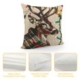 thumbnail image 4 of nygtbtfer Christmas Throw Pillow Cover, Winter Holiday Cushion Case Decoration for Sofa Couch, 4 of 5