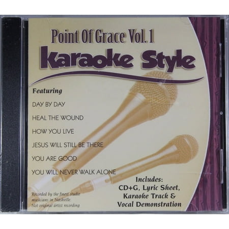 Point of Grace Volume 1 Daywind Christian Karaoke Style NEW CD+G 6 Songs