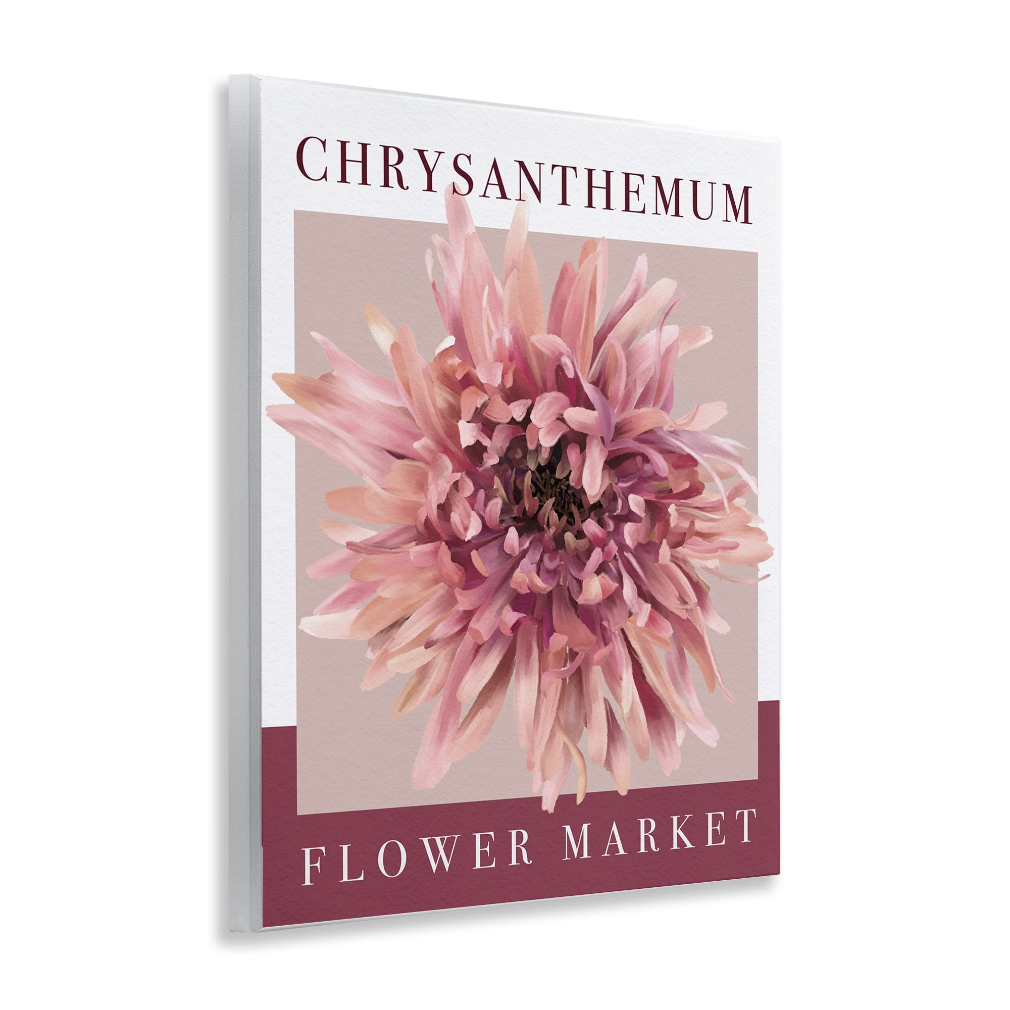 Stupell Industries Chrysanthemum Flower Market Wall Plaque Art, design by Jennifer Stith