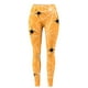 thumbnail image 3 of Gibobby Running Pantalones deportivos Yoga Leggings estampados cómodos informales para mujer Pantalones largos yoga（Dorado， L), 3 of 5