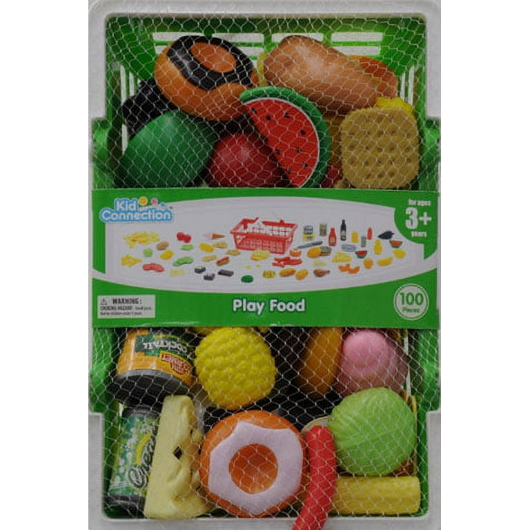 100 piece play food set online