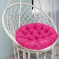 thumbnail image 6 of Kuntesetty Papasan Chair Cushion 20inch Egg Chair Cushion Breathable Soft Fabric Waterproof Rose Red, 6 of 9